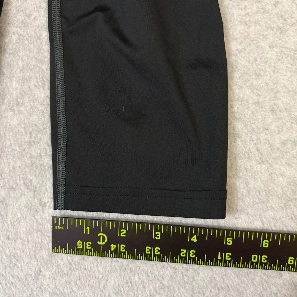 Nike Pro Combat Dri-FIT Mens Black Compression Tights 3/4 Leggings Large